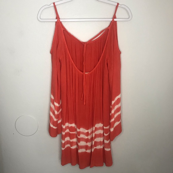 Altar’D State red boho tie dye darling dress - Picture 6 of 6